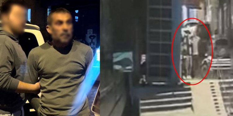 Tartıştığı kadını benzin döküp yakmaya çalıştı