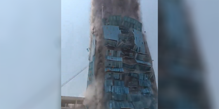 Tayland'da 30 katlı bina çöktü: 1 ölü, 43 kayıp