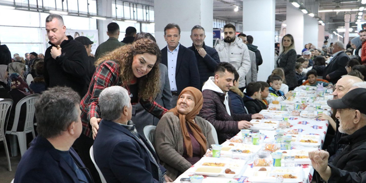 Tekirdağ'da 2 bin kişi ‘Büyük Ailem İftar Sofrası’nda oruç açtı