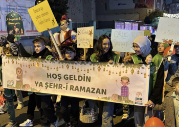 Tekirdağ’da ‘hoş geldin ramazan’ yürüyüşü