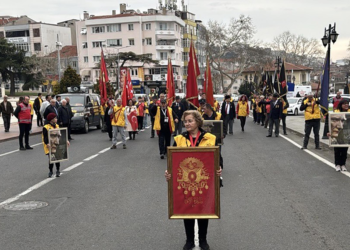 Tekirdağ'dan Çanakkale'ye '57'nci Alay Vefa Yürüyüşü' başladı