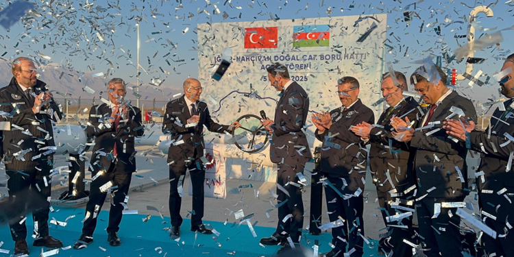 Türkiye'den Nahçıvan'a doğal gaz sevkiyatı başladı