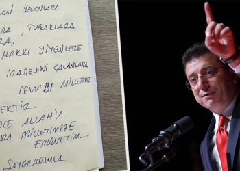 Önce Allah'a sonra milletimize emanetim!