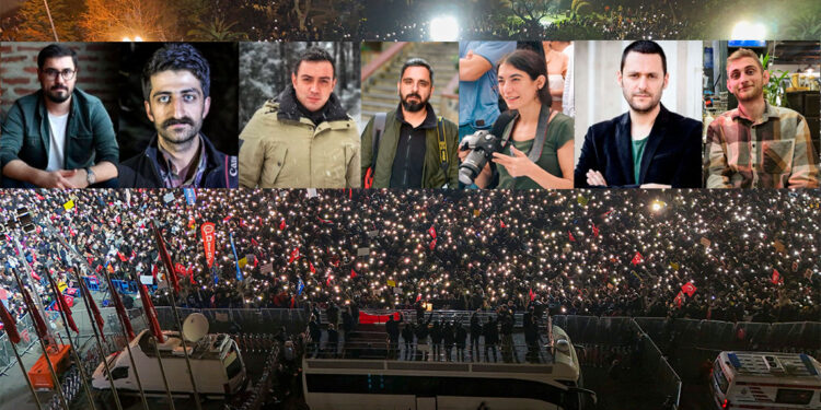 Tutuklanan gazetecilerin tamamı tahliye edildi