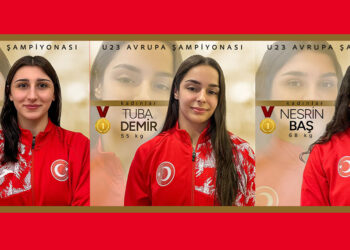 Kadın milli güreşçilerimiz isimlerini altın harflerle yazdırdı
