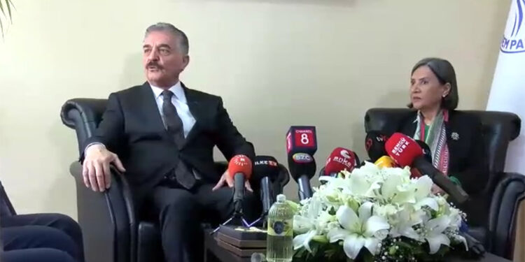 MHP ve DEM Parti ilk kez bayramlaştı