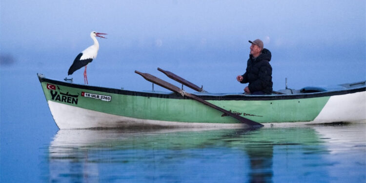 Yaren leyleğin geldiğini haber alanlar köye akın etti