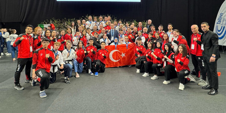 Avrupa Taekwondo Poomsae ve Para Poomsae Şampiyonasında 14 madalya kazandık