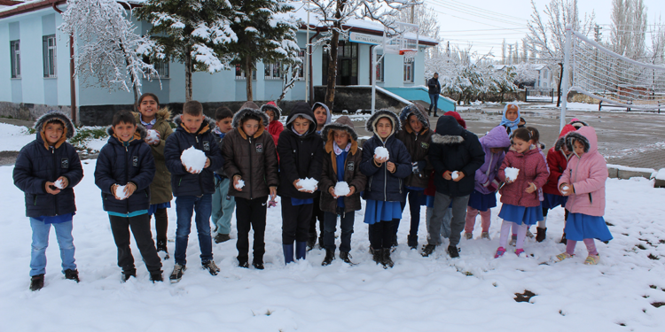 Aksaray'da kar yağışı