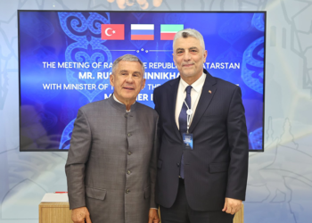 Bakan Bolat, Tataristan Cumhurbaşkanı Minnihanov ile görüştü