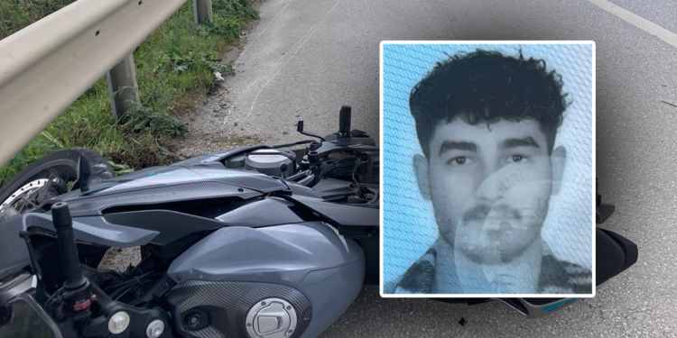 Bariyerlere çarpan motosikletin sürücüsü öldü