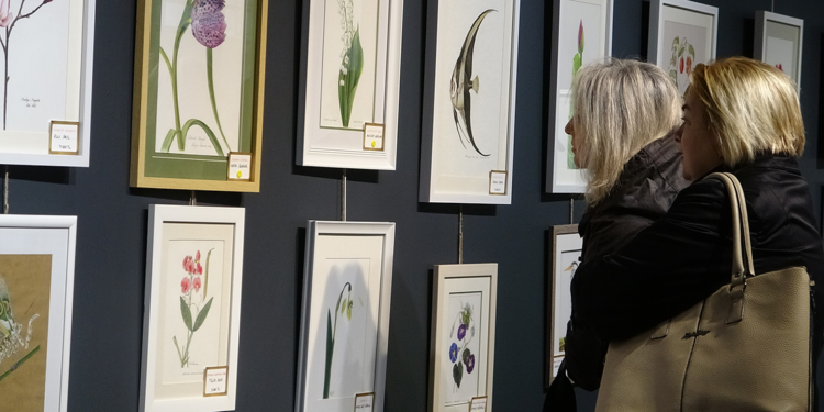 Bitkiler tuvale yansıdı; 'Doğa-Renk-Fırça' sergisi açıldı