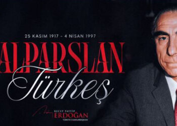 Cumhurbaşkanı Erdoğan Alparslan Türkeş'i andı