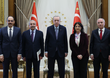 Cumhurbaşkanı Erdoğan, DEM Parti heyetini Beştepe'de kabul etti