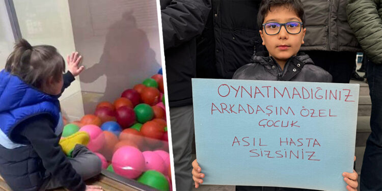 Down sendromlu çocuğu oyun alanına almayan çalışanlar serbest bırakıldı