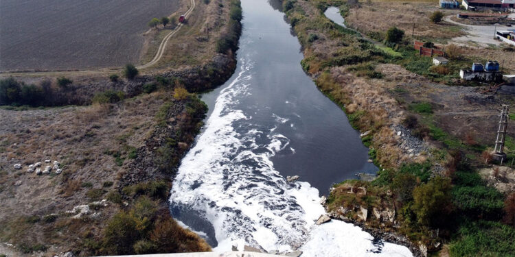 Ergene Nehri'nin suyu 3'üncü derece kirli çıktı 