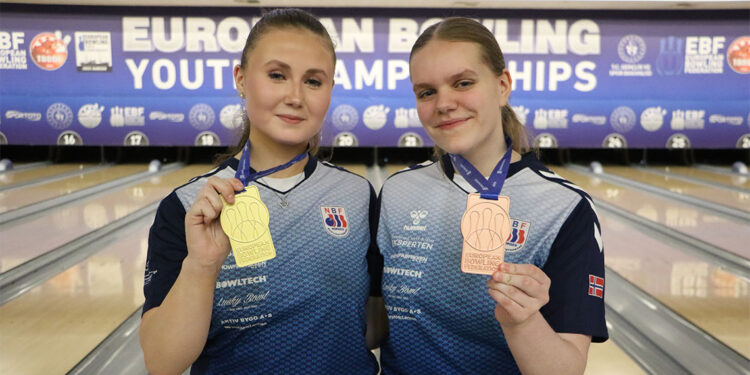 Gençler Avrupa Bowling Şampiyonası'nda Norveç'e çifte madalya