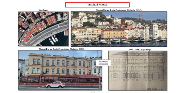 İstanbul Boğazı'nda bulunan 106 yapıda inceleme başlatıldı