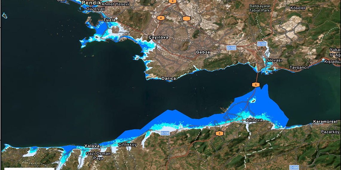İstanbul ve Marmara kıyılarındaki tsunami risk alanları belirlendi