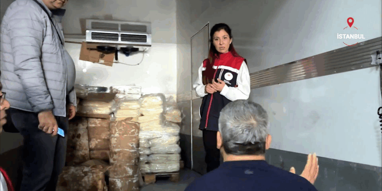 İstanbul'da 35 ton gıda ürününe el konuldu