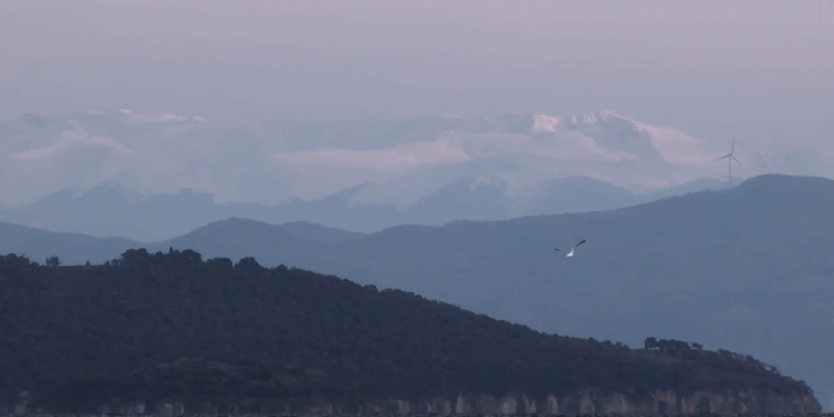 İstanbul'dan Uludağ gözüktü
