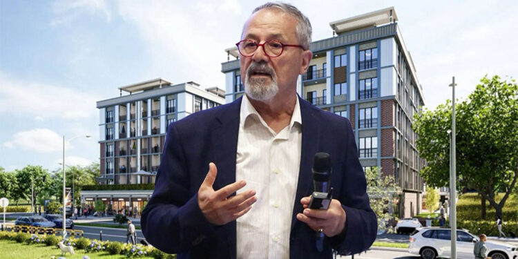 Naci Görür'ün inşaat ziyaretindeki görüntüleri gündem oldu