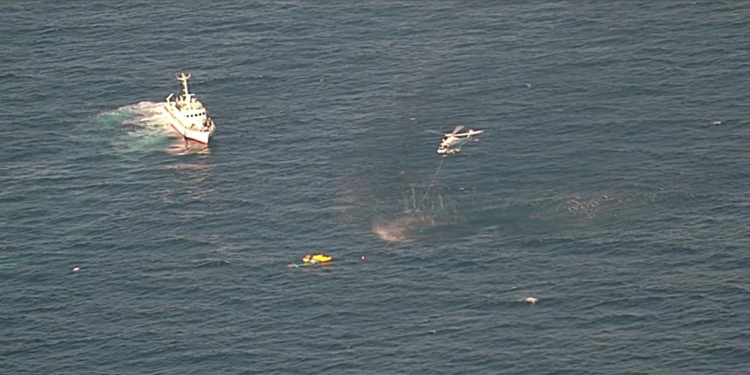 Japonya'da ambulans helikopter düştü: 3 ölü