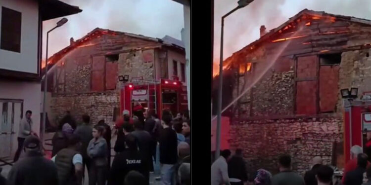 Karabük'te 2 evde yangın