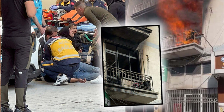 Konya'da yangın; 1'i bebek 2 çocuk öldü, 4 kişi kurtarıldı