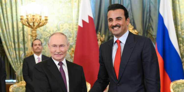 Putin ve Katar Emiri Şeyh Temim Al Sani bir araya gelecek