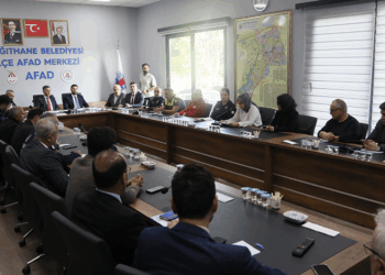 Kâğıthane'de afet koordinasyon toplantısı gerçekleşti