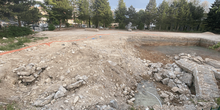 Karabük'te tarihi içme suyu kanalı bulundu