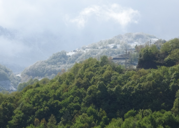 Kocaeli'de iki mevsim bir arada