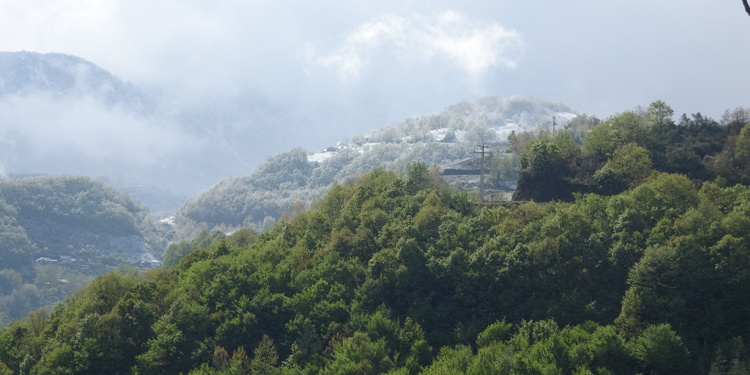 Kocaeli'de iki mevsim bir arada