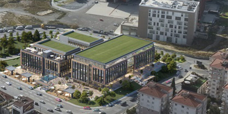 Medeniyet Teknopark Göztepe yerleşkesinin inşaat sürecinde sona gelindi