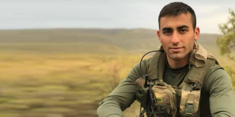 3 yıl önce şehit olan Nurettin Tokyürek'in naaşına ulaşıldı