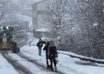 Muş'ta 55 köy yolu kardan kapandı