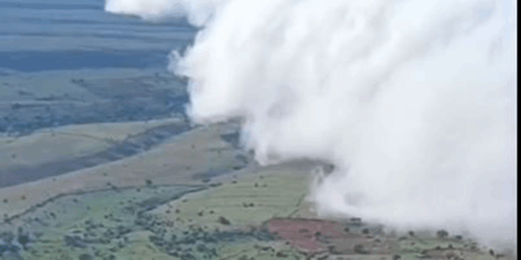 Mardin'de sis güzelliği