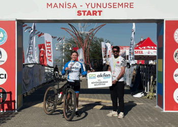 Milli sporcu Ekin Ereke, Dağ Bisikleti Yarışı’nda ikincilik elde etti