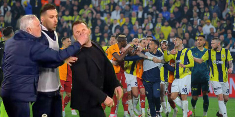 Olaylı Fenerbahçe-Galatasaray derbisi Avrupa basınında