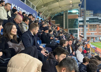 İngiltere Premier Lig ekipleri Berke Özer'i izlemeye geldi