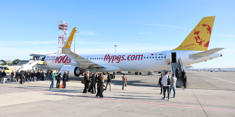Pegasus mart ayında 3 milyon yolcuya hizmet verdi