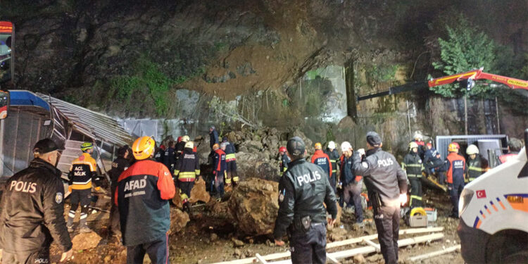 Samsun'da 3 kişinin öldüğü heyelanda 1 gözaltı