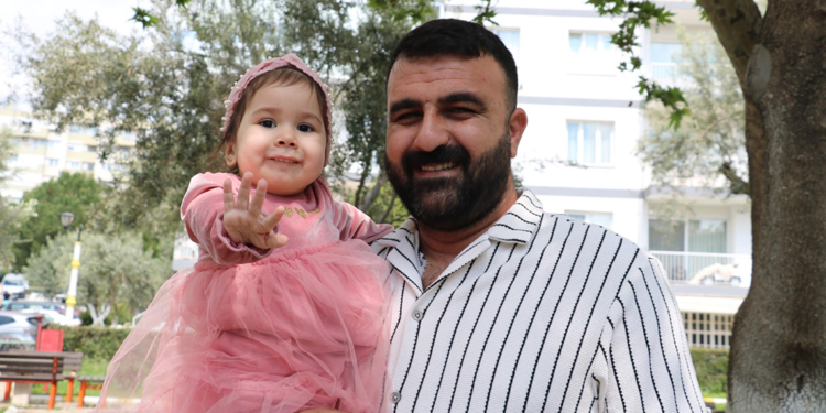 SMA'lı Mihra Helin, tedaviden sonra adım atmaya başladı