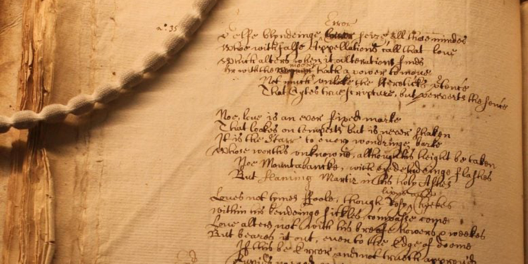 Shakespeare'in gizli sonesi bulundu