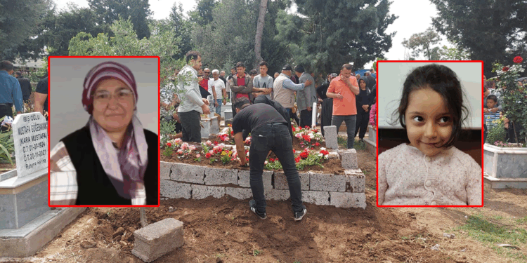 Sulama kanalında akıma kapılan Özlem ve annesi toprağa verildi