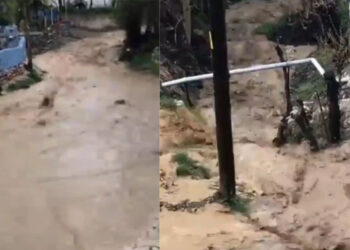 Tokat'ta sağanak yağış sele neden oldu