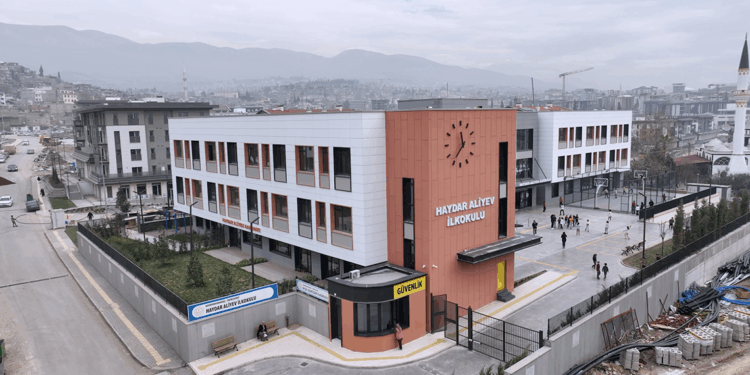 TOKİ ve Azerbaycan iş birliğiyle Kahramanmaraş'a Haydar Aliyev İlkokulu