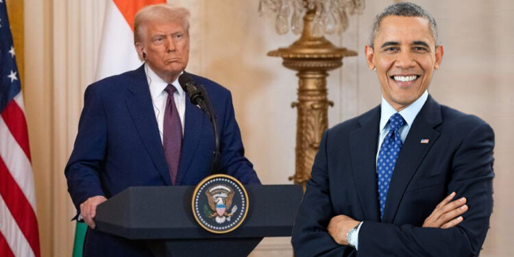 Trump, Barack Obama'yı rakip olarak görüyor