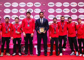 Erkekler Serbest Güreş A Milli Takımı Avrupa üçüncüsü